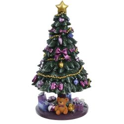 GAEM Фигурка декоративная "Ёлочка" (движение, музыка), L12 W12 H22 см