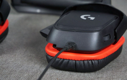 Игровая проводная гарнитура Logitech G332 черный