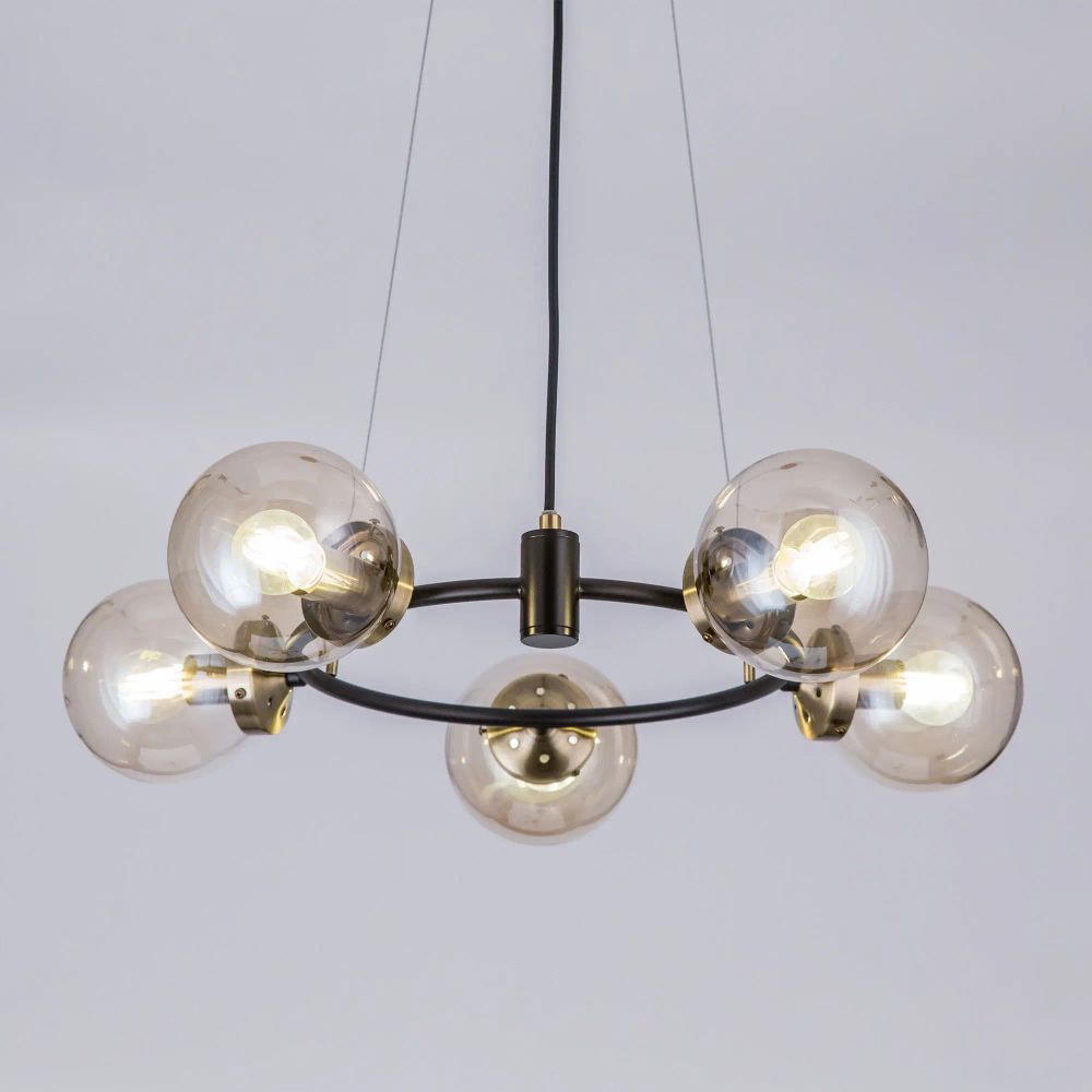 Citilux Планета CL105155 Люстра подвесная Бронза