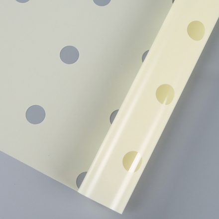 ЛИСТ "Горох" 60*60см/20шт КРЕМ