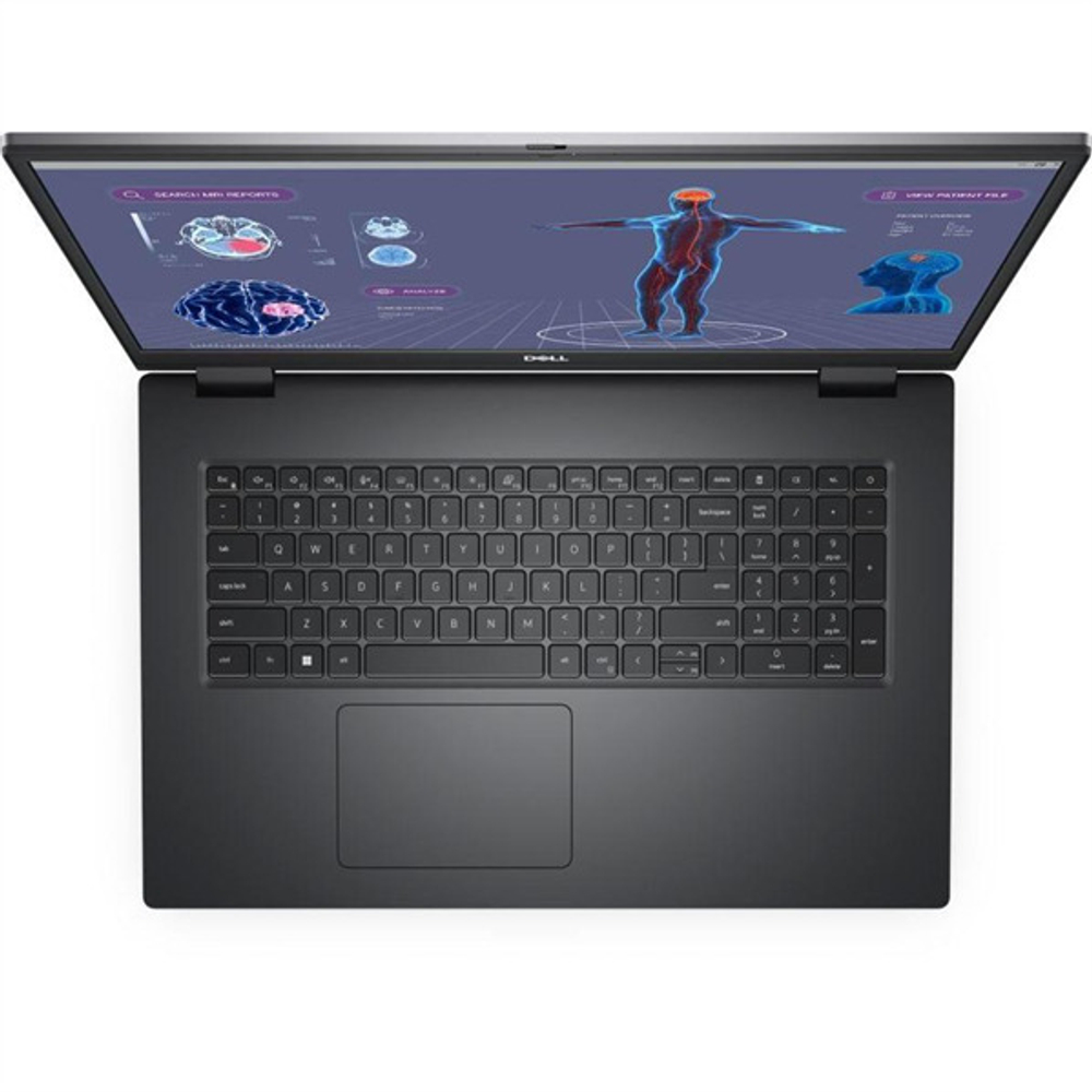 Ноутбук  Dell Precision 7780 17.3 ", Core i7, 32 Гб RAM, 1 Тб SSD, GeForce RTX 3500 Ada, Серый