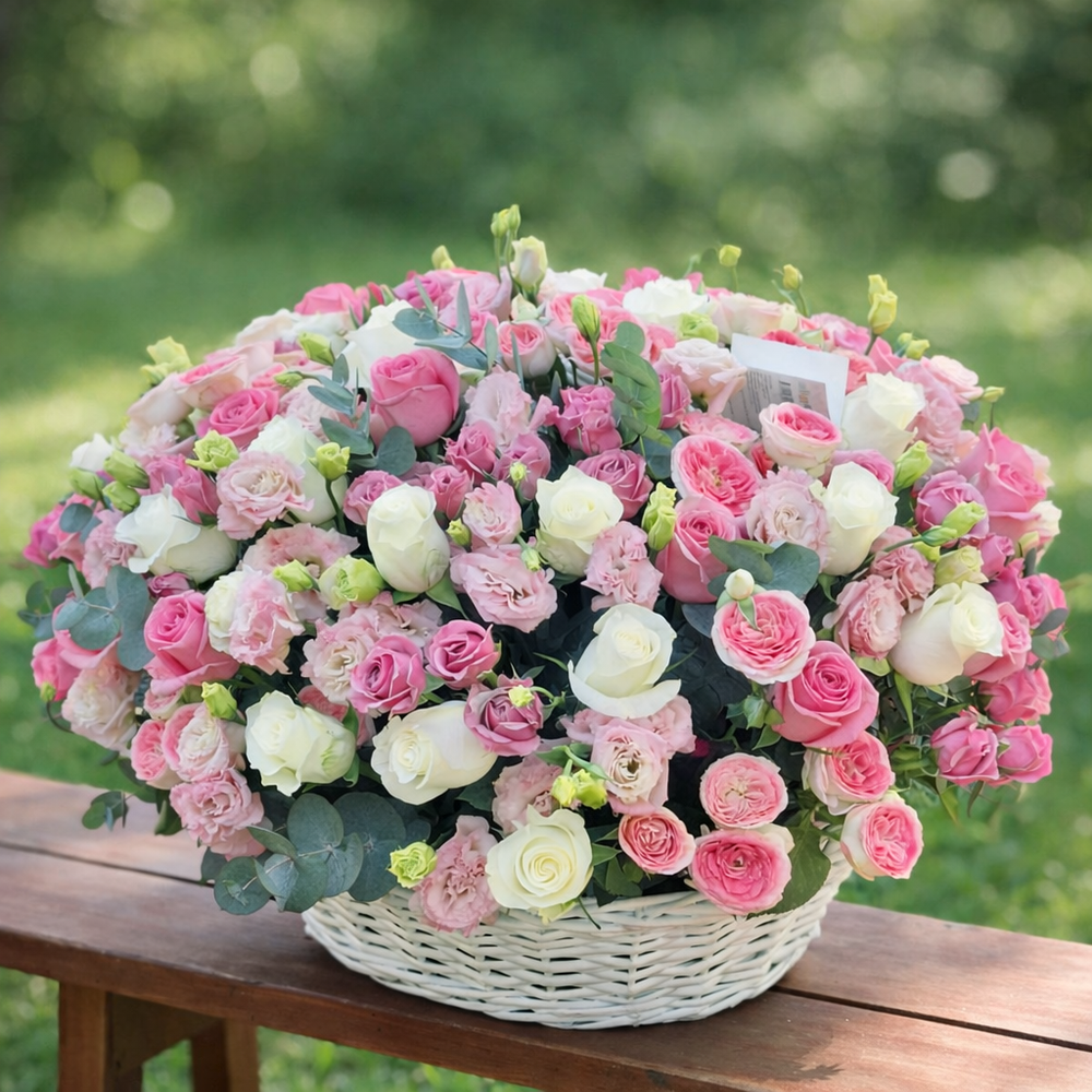 Композиция в корзине "Impression"