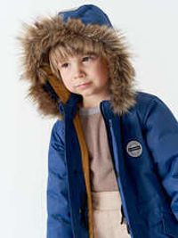 Парка зимняя "Индиго"