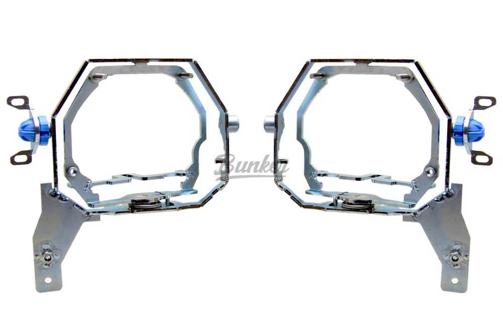 Переходные рамки Mercedes-Benz ML W166 2011-2015, Intellect, под линзы Hella 3R, 5R, Тип №2