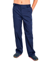 Брюки медицинские мужские White Wears WW710 классического кроя, синий, 48