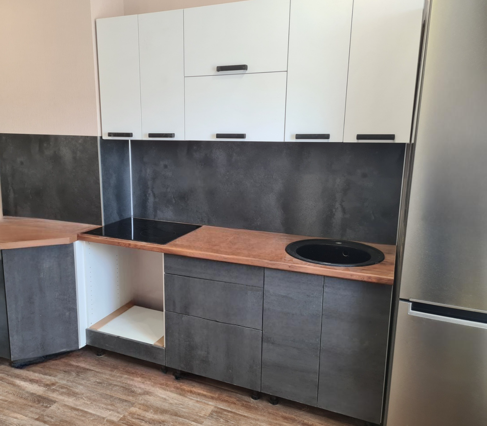 Модульная кухня "Фиджи" Бетон