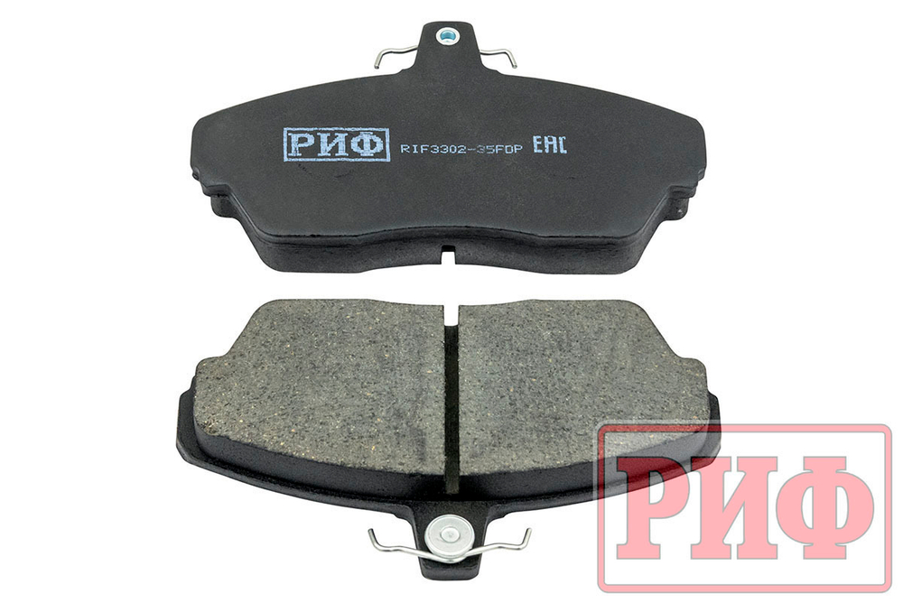 Колодки тормозные передние для ГАЗ Соболь (3302-3501090) РИФ