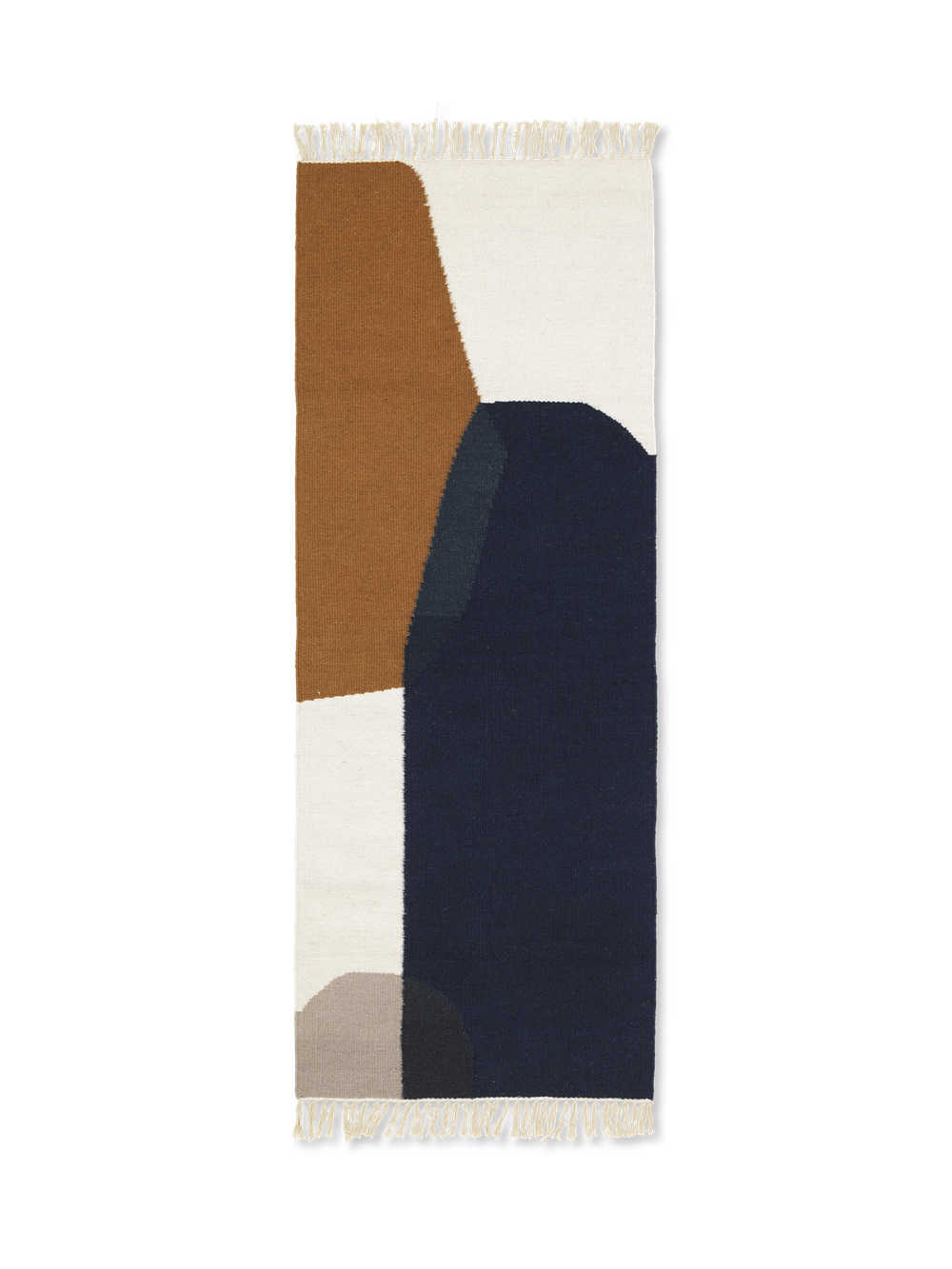 Ковер Ferm Living Kelim Rug - Dark blue