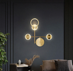 Wall design lamp    (Gold)Pe-Gin
