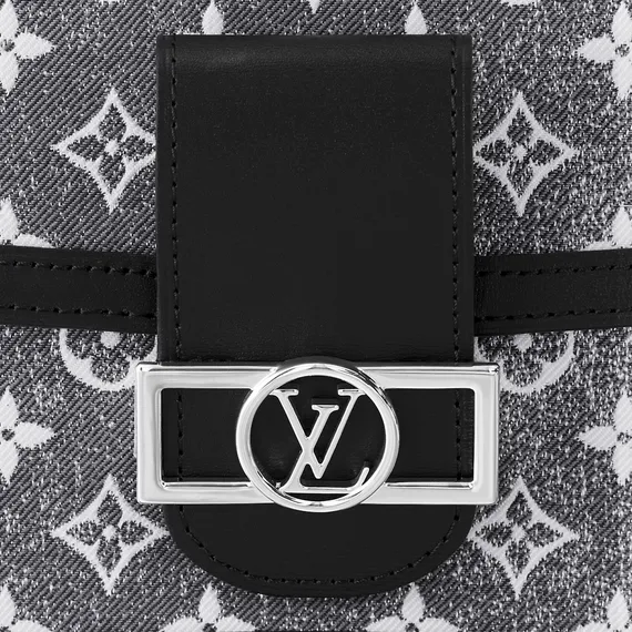 Сумка Louis Vuitton Dauphine MM серый
