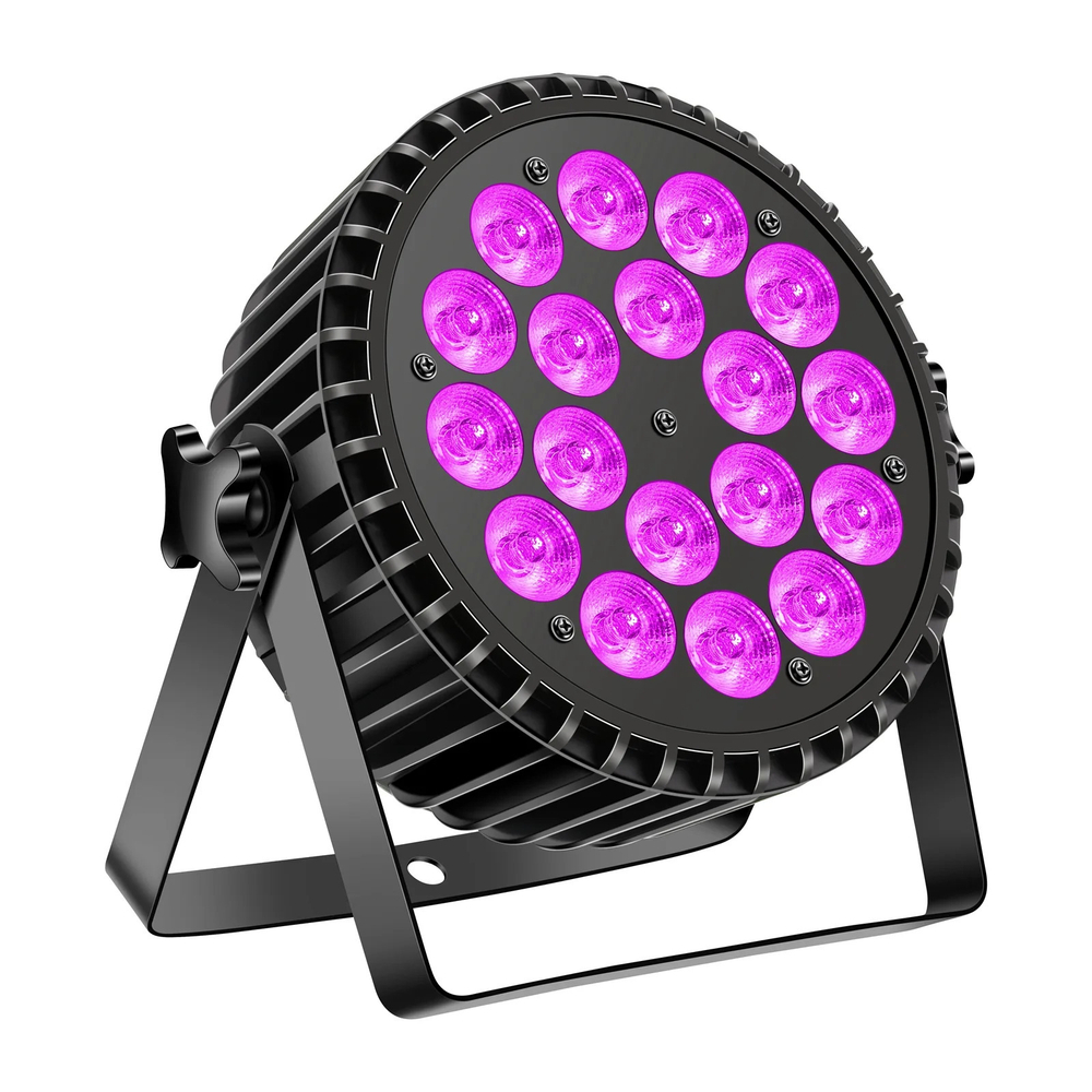 LED PAR 18x18 RGBWA+UV