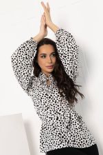 Блуза Артемида (черно-белая) Б12781-29М LT Collection