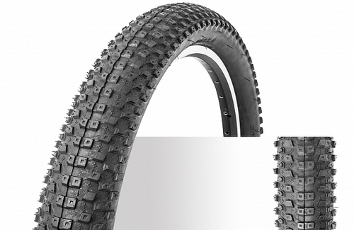 Велопокрышка 24"х3.0" H-5183 CHAO YANG полу FAT BIKE