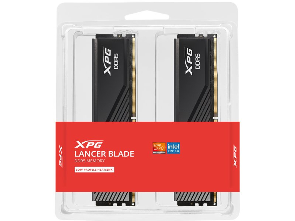 Оперативная память ADATA XPG Lancer Blade AX5U5600C468G-DTLABBK, DDR5 2х 16ГБ 5600 МГц, DIMM, RTL