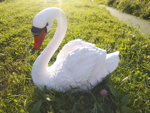 Фигурка Лебедь большой (полистоун)