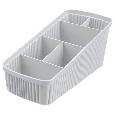 Органайзер универсальный velvet 240х117х106 мм (светло-серый флэк)