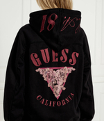 Худи ROSES GUESS - черный(W4BQ05 KBY51)