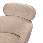 Кресло KING кремовый, шенилл