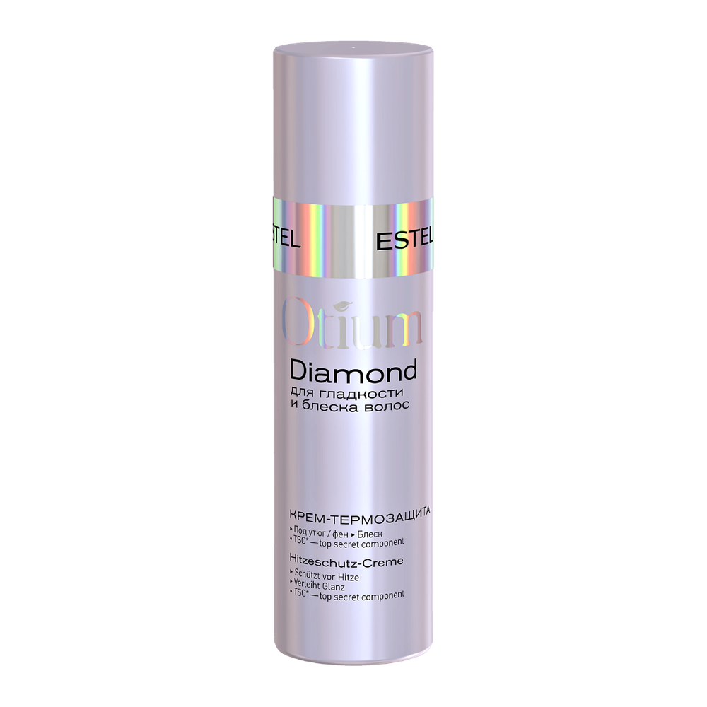 ESTEL Крем-термозащита для гладкости и блеска волос Otium Diamond