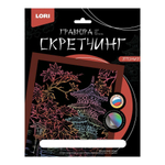 Скретчинг 18*24см Япония "Клен у храма" (Lori)