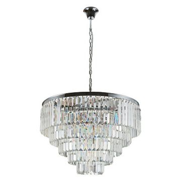 Люстра подвесная 3001/02 LM-13 хром Nova Divinare