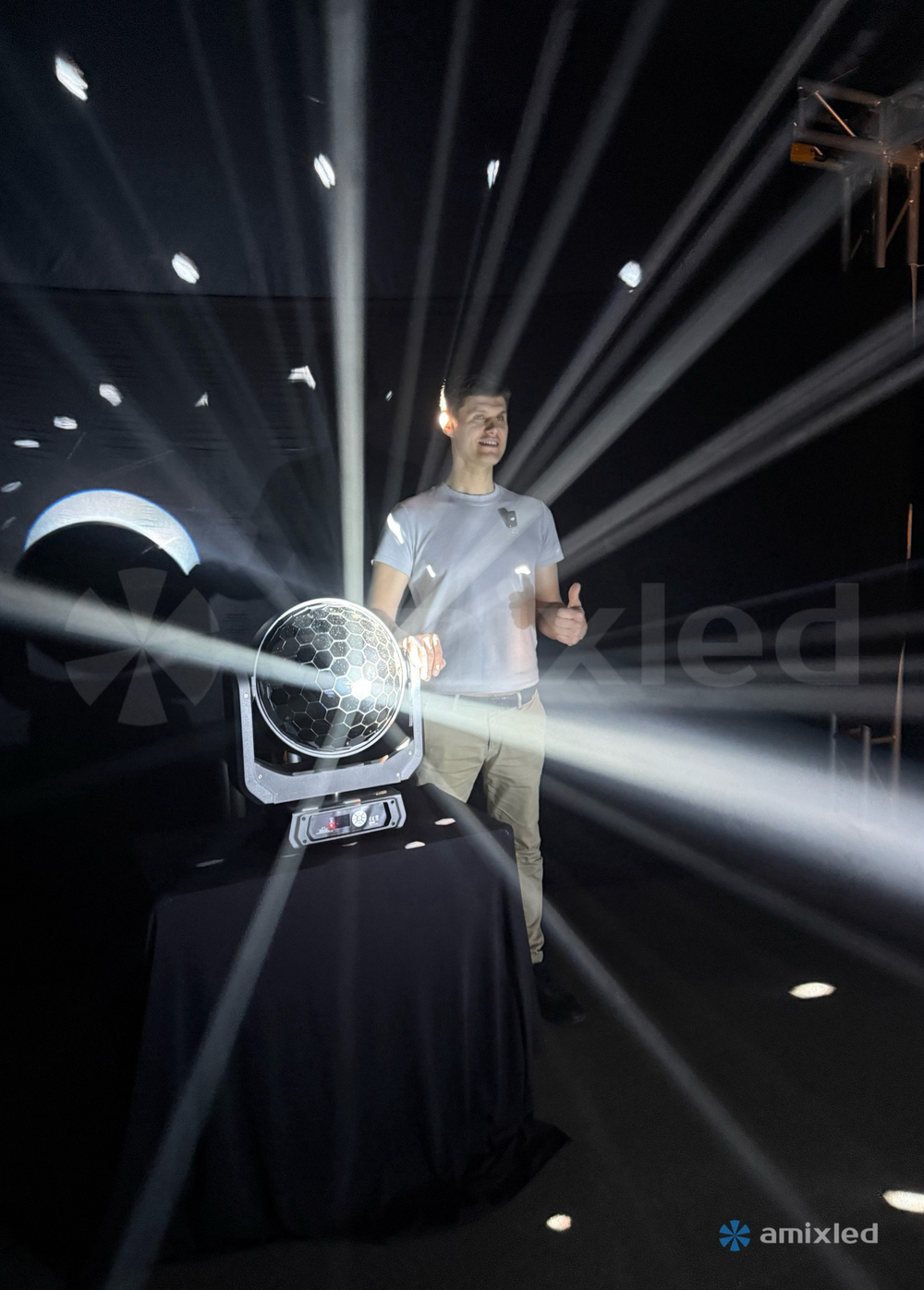 Прибор сценический Amixled Mirror Sphere