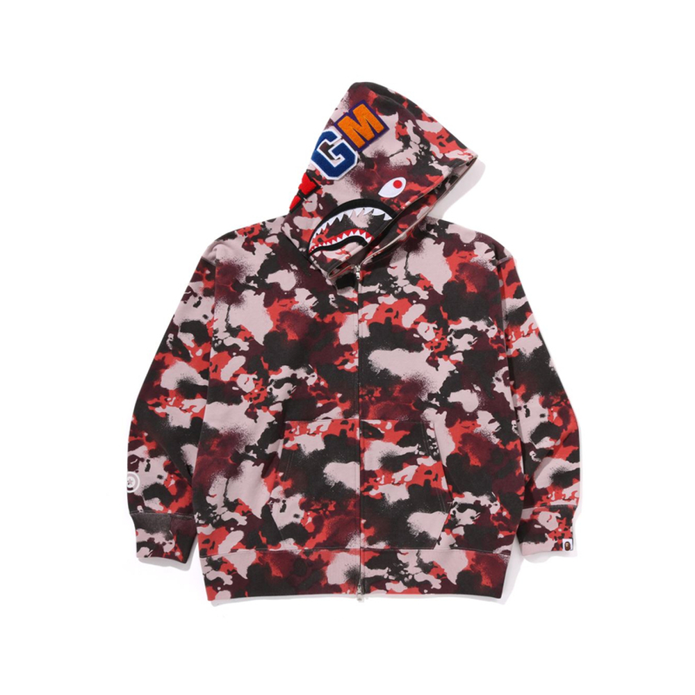 A Bathing Ape Bathing Ape Printed Худи красный