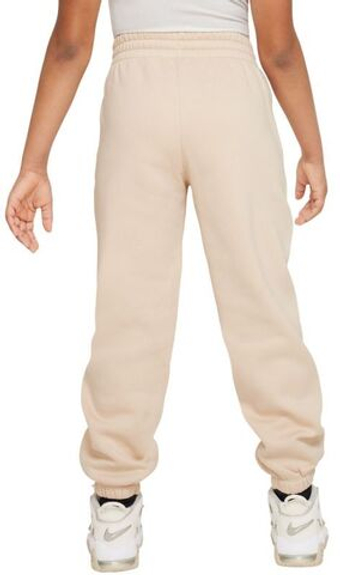 Штаны для девочки теннисные Nike Kids Sportswear Club Fleece Loose - Бежевый