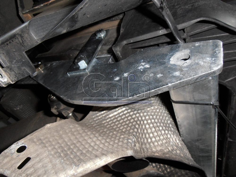 Оцинкованный фаркоп на Citroen C5 II лифтбек 2004-2008 (без электрики), Galia C039A