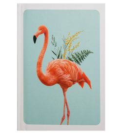 NB-64/4 Блокнот с ручкой «Фламинго» в коробке с замком