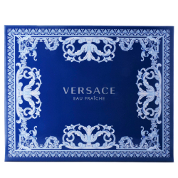 Versace Man Eau Fraiche set(edt 50+ perfumed sh/g 50 + ash/balm 50)  — подарочный набор для мужчин.
