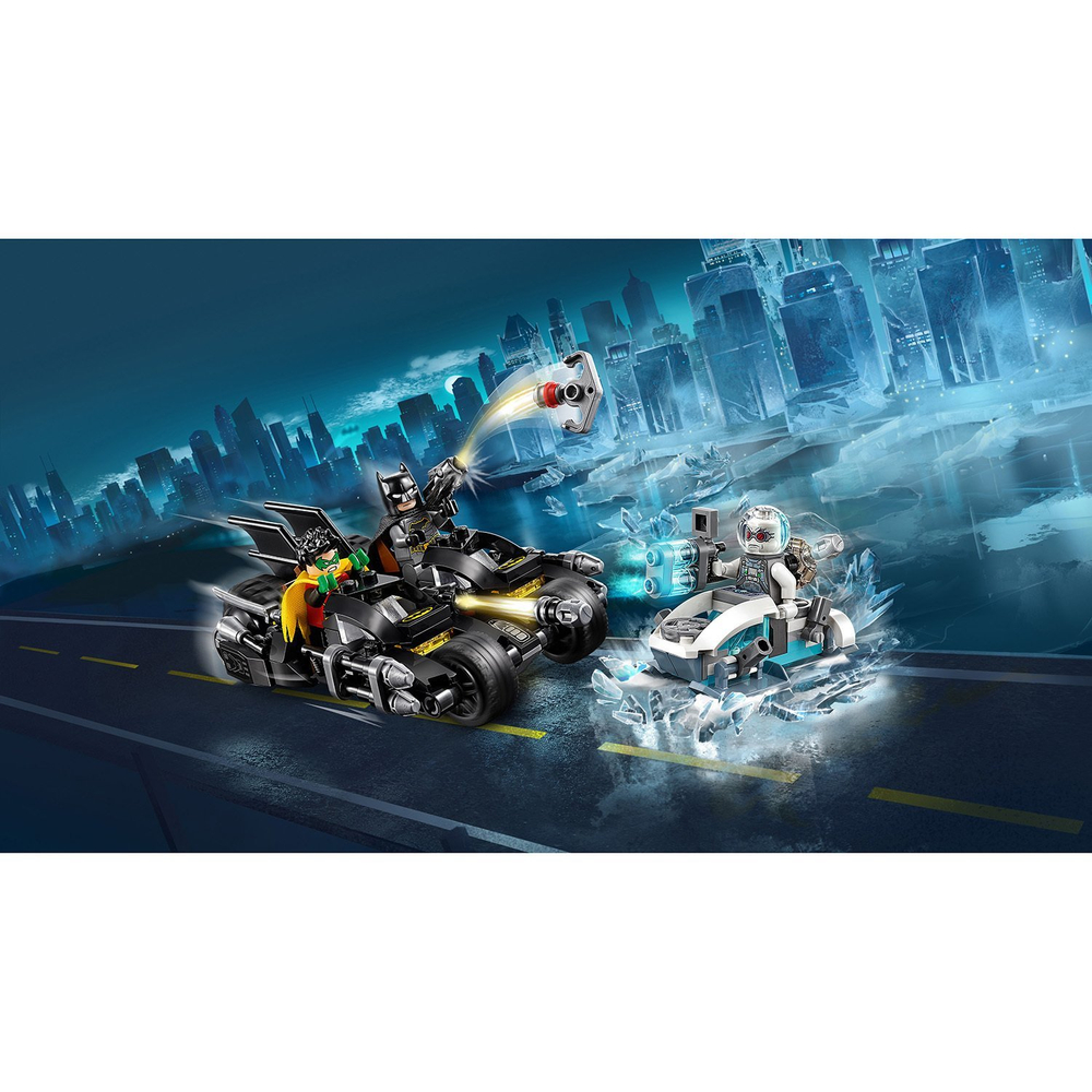LEGO Super Heroes: Гонка на мотоциклах с мистером Фризом 76118 — Mr. Freeze Batcycle Battle Clash — Лего Супер Герои ДиСи