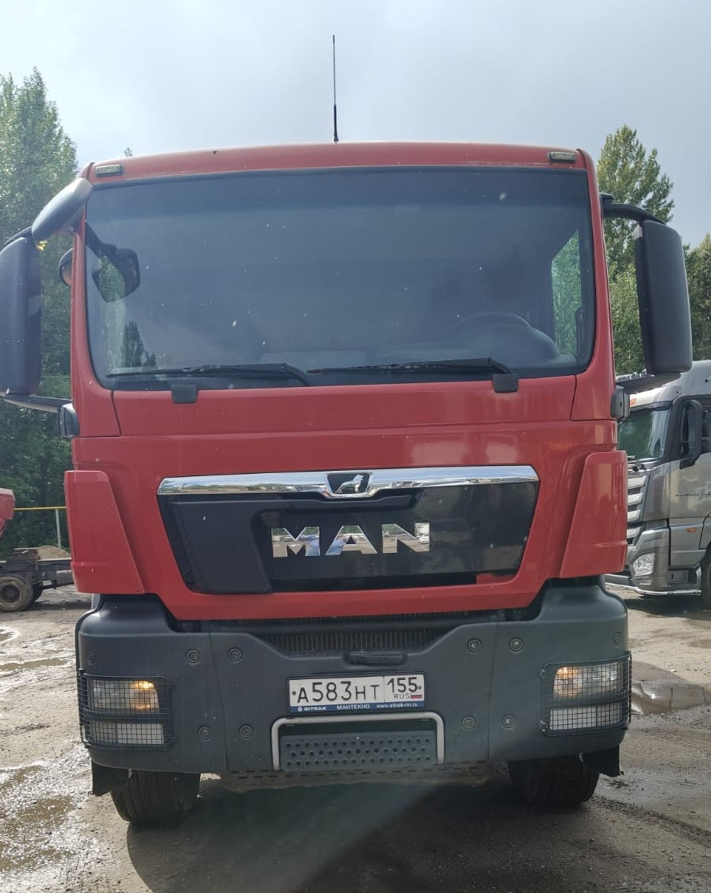 Grunwald 6582* на шасси MAN TGS 8x4 Самосвал 6582-0000010-50 (Дизельный, 10,5 л, 400 л.с., МТ)