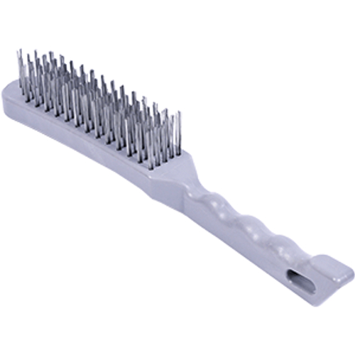 Щетка по металлу 5тирядная пластиковая ручка