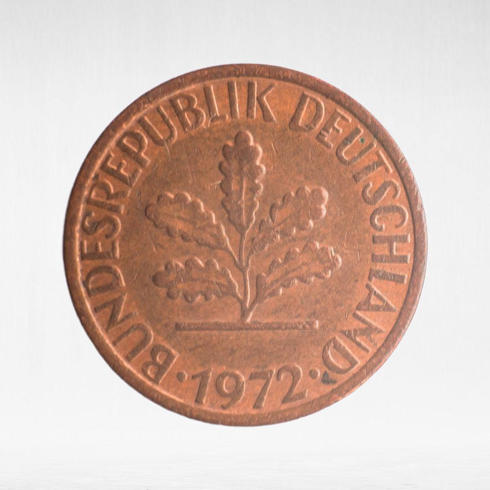 Germany, 1 Pfennig, 1972, (Munich Mint - "D"), VF