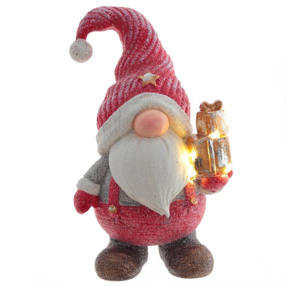 GAEM Фигурка декоративная "Гном" (подсветка, 2xLR44), L14 W10 H25 см, 2в.