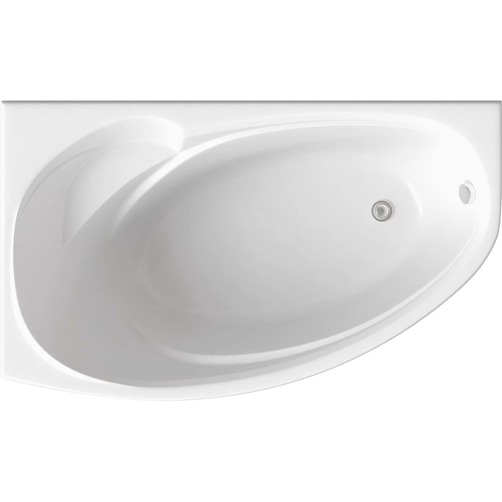 Акриловая ванна Bas (Бас) Фэнтази 150х88 L, с каркасом