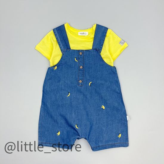 Комплект "Yummy banana" с комбинезоном из тенселя