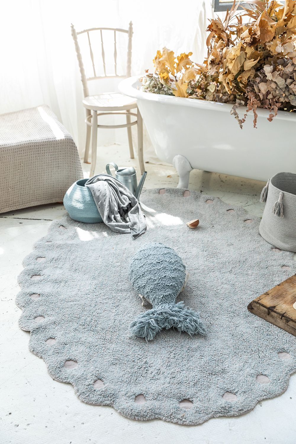 Ковер Lorena Canals Picone Pearl Blue (130 x 180 см)