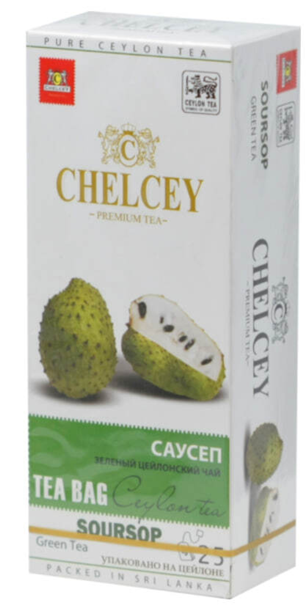 Чай CHELСEY ПАКЕТИРОВАННЫЙ ЗЕЛЕНЫЙ саусеп 25 пак