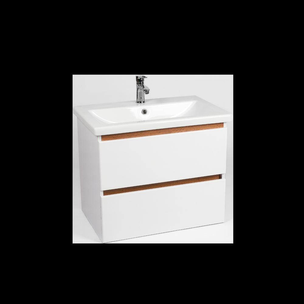 Тумба VIANT "Мальта" COMO 80 2 ящика подвесная 425х760х560