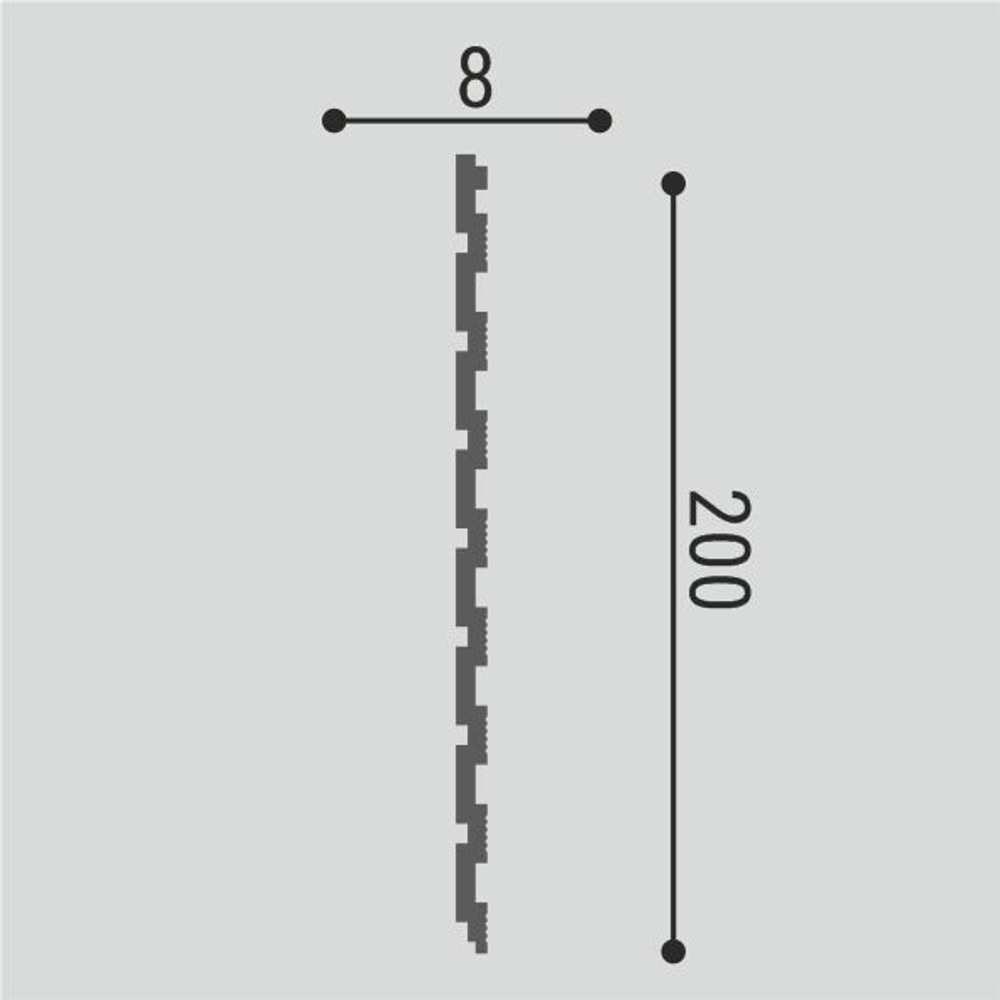 bello deco Панель стеновая XPS СП 06/2.6 00-00105059