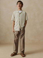 Брюки льняные для мальчика Next AC6-065, Светло-коричневый