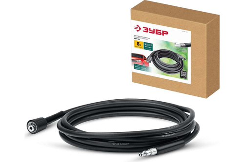 Шланг высокого давления ЗУБР Миг-180 5 м, для минимоек с пистолетом 70411-180-5