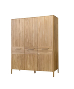 Шкаф для одежды из массива дуба Porto-3 (Atlanta-3)