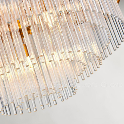 Люстра Cloyd VACOMBE-B C13 / Ø68 см - латунь (арт.10780)