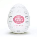 Супер эластичный мастурбатор в виде яйца Stepper replica (Цвет: белый)