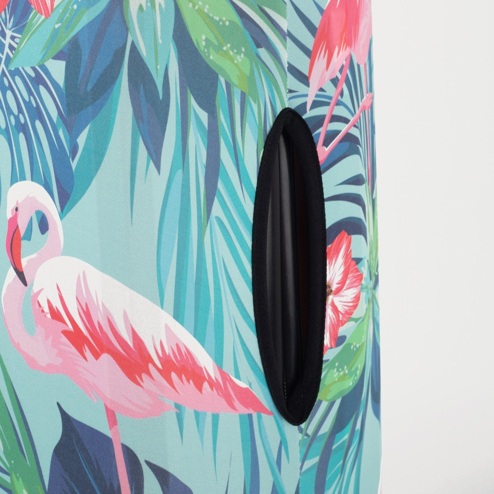 Чехол на чемодан 28", цвет бирюзовый, 7488356