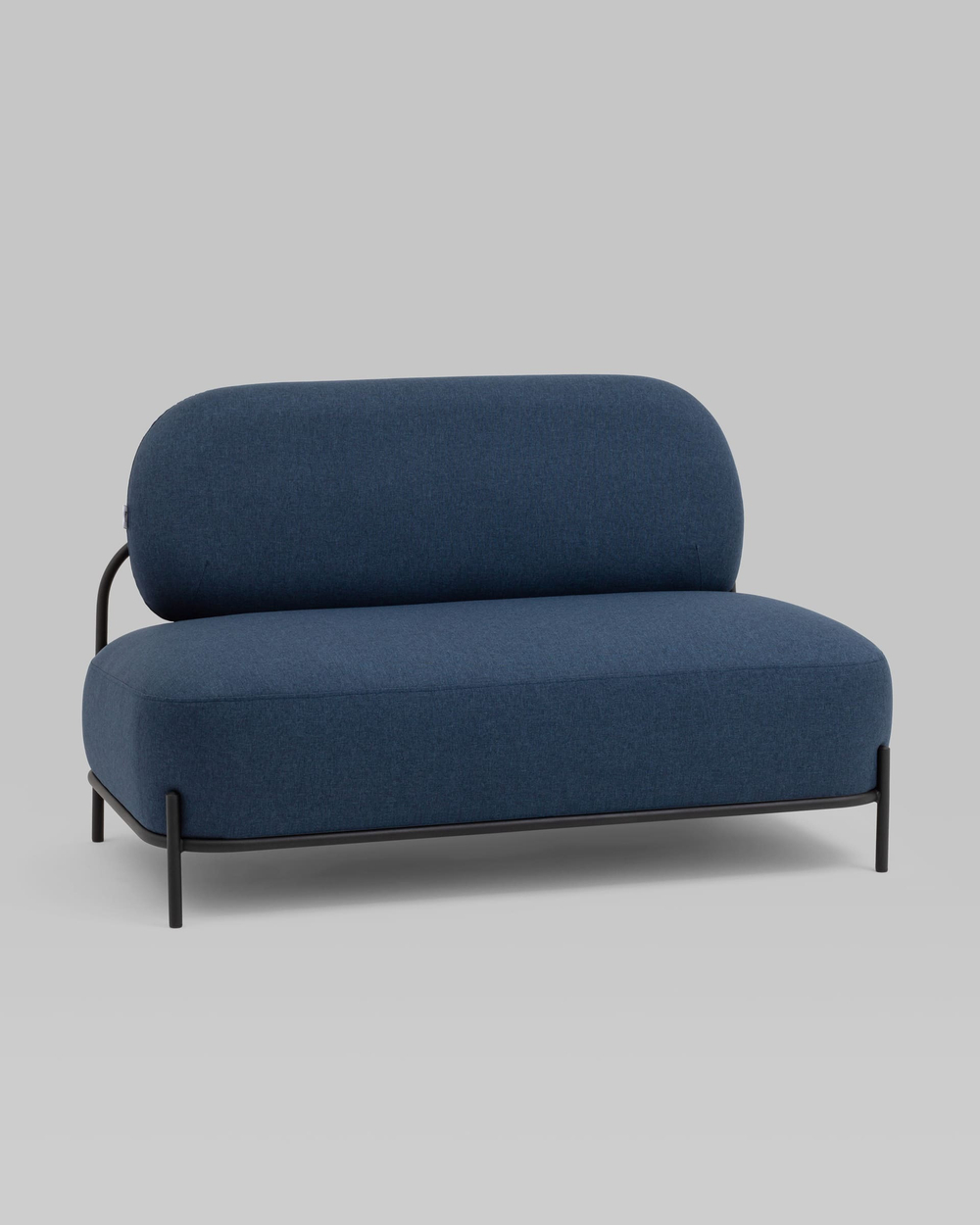 Диван Стоун рогожка синий