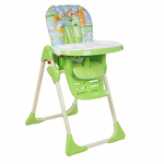 ГЛОБЭКС Стульчик для кормления Космик Люкс регулируемый Зеленый